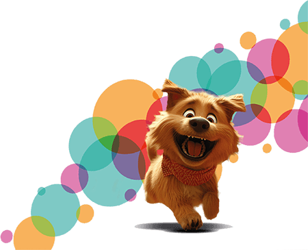 Mascote Cachorrinho Nova Califórnia