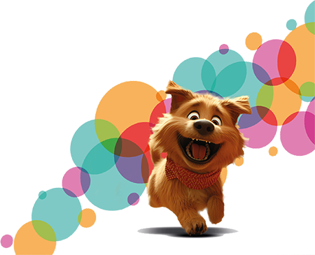 Mascote Cachorrinho Nova Califórnia